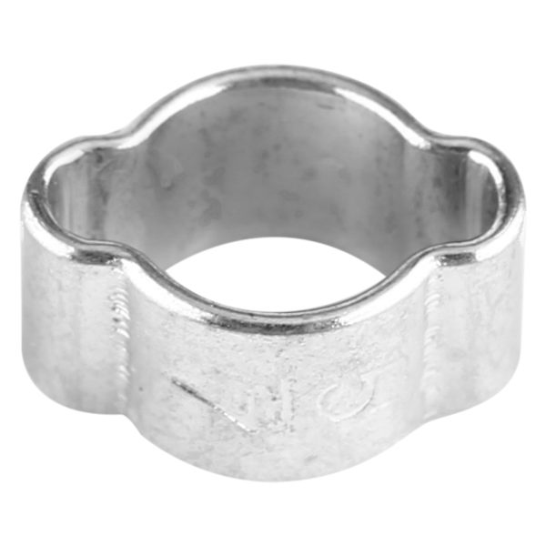 10 st zinkpläterade järnförzinkade tvåörade slangklämmor 5‑23 mm för bränsle- och bensinslangar (5‑7 mm)