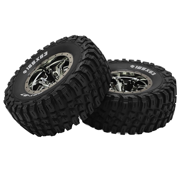 2 st gummidäck 165 mm diameter hjuldäck för ZD Racing 1/7 DBX-07 RC bil uppgraderingsdel titan