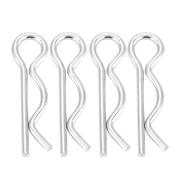 R Splitstift Låsesplint Fastgørelsesclips Lys zinkbelagt (2,5*45mm 10 stk)