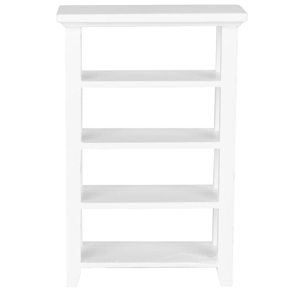 Miniature Møbelmodel Træ 4-Lags Hylde Display Rack til 1:12 Dukkehus Tilbehør
