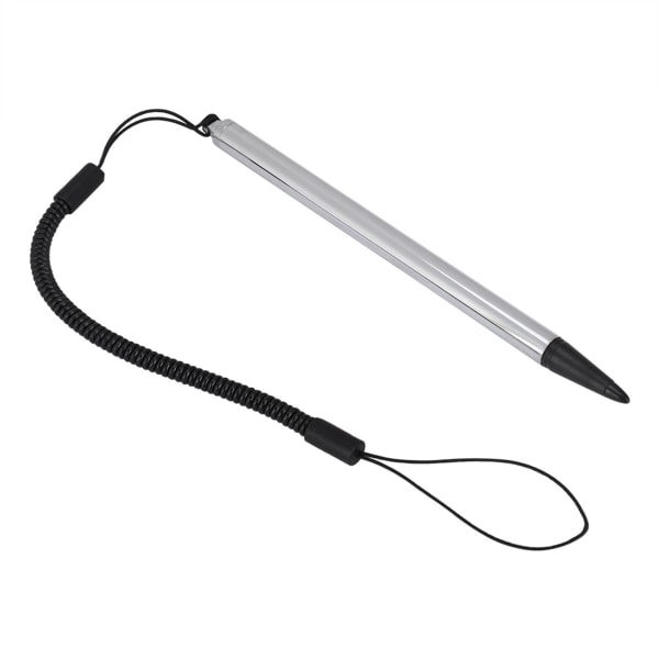 Screen Touch Painting Penna Resistiv Stylus med fjäderrep för POS PDA Navigator (silver)
