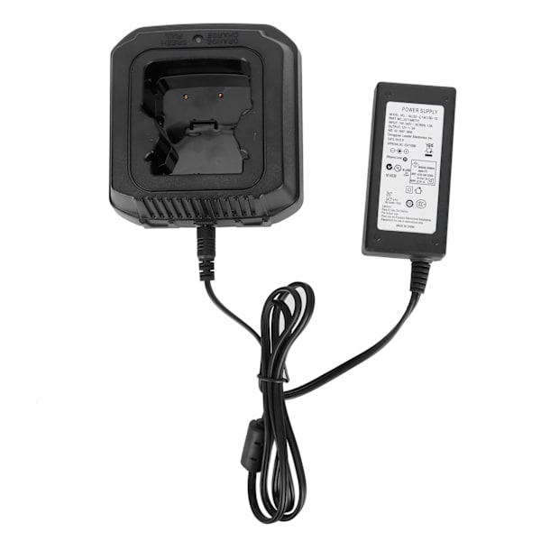Työpöydän akkulaturin latausalusta sopii Sepura-sarjan STP8000 STP9000 Walkie Talkie 100-240VUS
