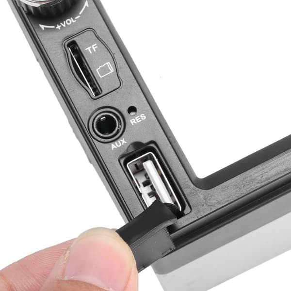 Bil Universal 7 tommer Multimedieafspiller Lydafspiller MP5-afspiller med TF-interface FM