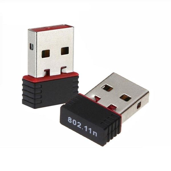 Mini USB WiFi trådløs netværksadapter USB WiFi Dongle bærbar Wifi signalmodtager