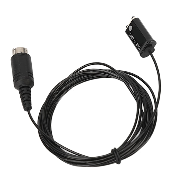 CIC-programmeringskabel svart justera volymtestning exakt signalöverföring USB-programmeringsanslutningskabel