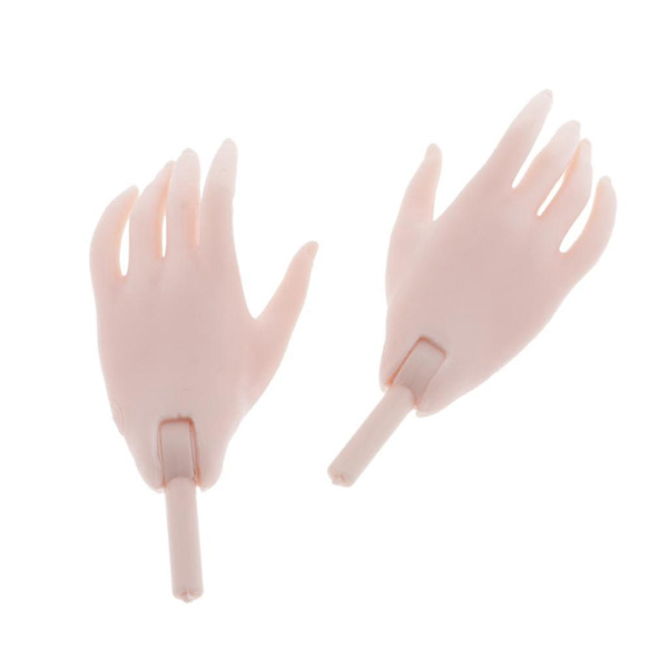 3 x 1/4 BJD Articulerade Händer för BJD Dollfie DOD MSD 43cm Dockor Rosa