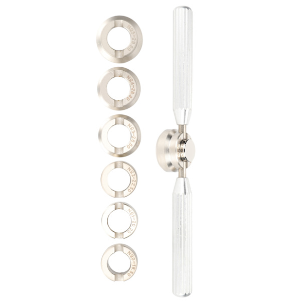 Professionellt öppningsverktyg för watch Case Cover Ergonomisk set för urmakare