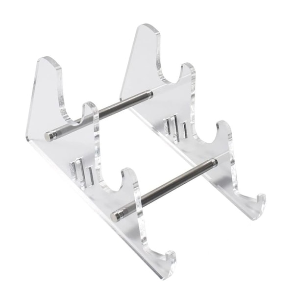 Tastatur Oppbevaringsstativ Avtakbart Klar Akryl Heving Tilt Mekanisk Tastatur Display Stand for Home 3 Layer