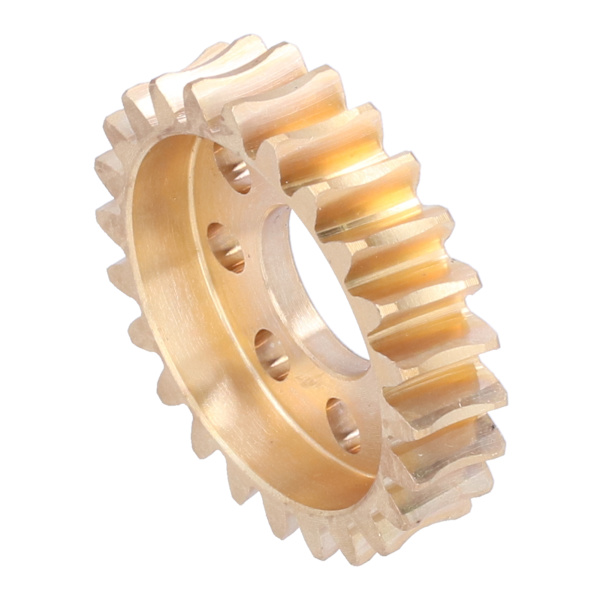 14mm 24 tænder messing snekkehjul 1,5 modul messing snekkegearhjul til motordrevne gear