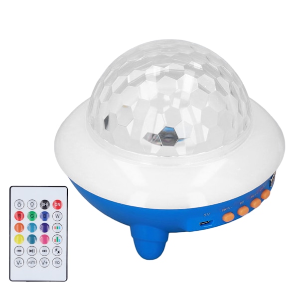 Ball Projection Lamp Desktop Music Light USB Charging RGB Party Light for Household KTV Decoration