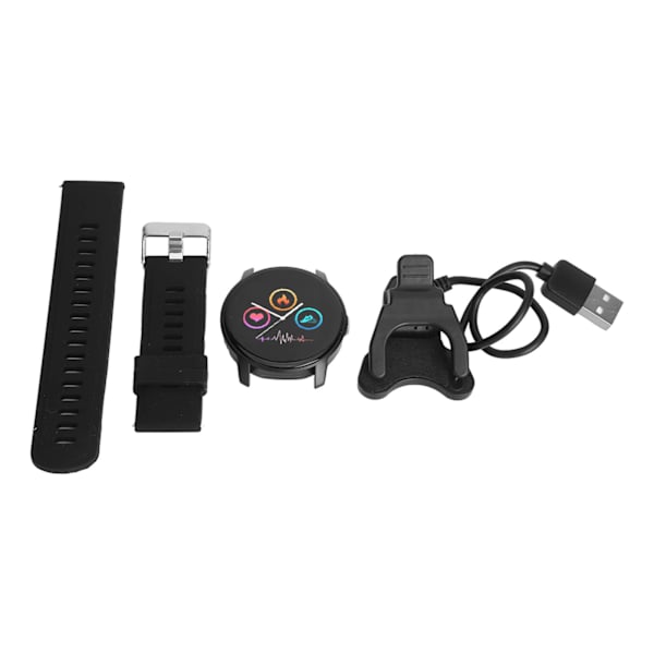 Smart Armbånd Blodtryk Puls Blod Oxygen IP68 Vandtæt Bluetooth Monitor Ur til udendørs sport