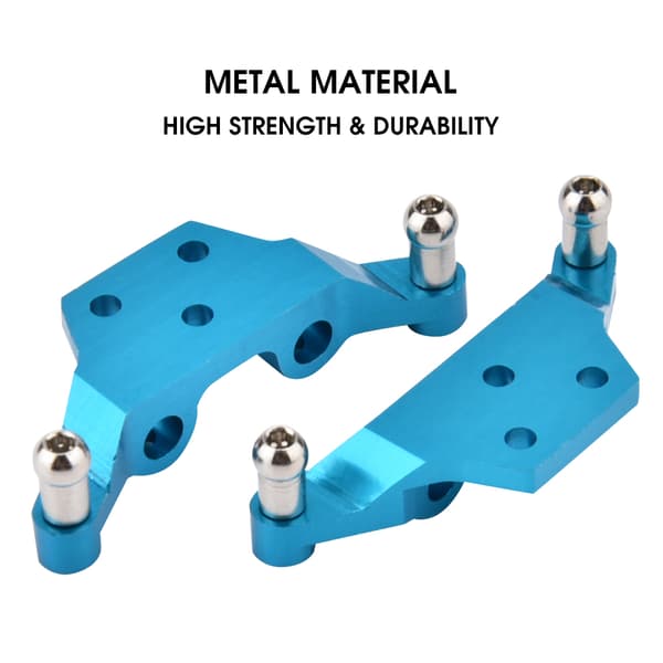 RC Lastbil Opgraderingsdele Metal Støddæmperplade til Wltoys 1/28 Modelbil