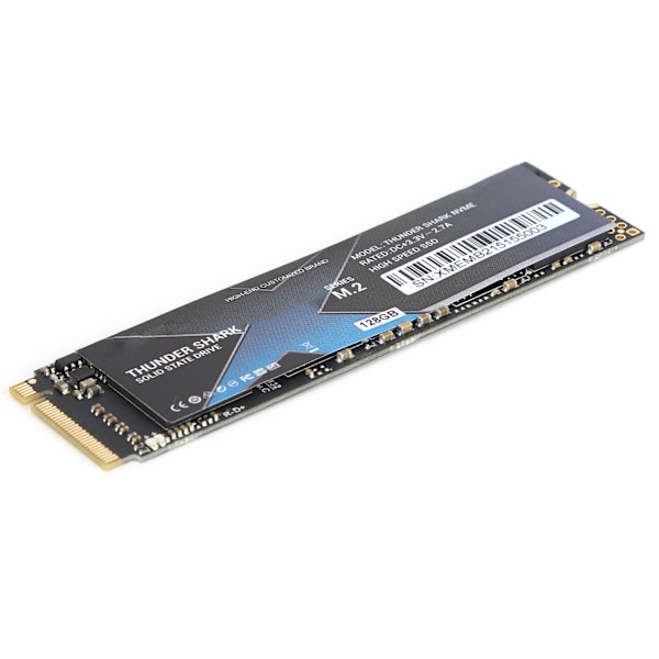 SSD M.2 / NVME-gränssnitt Full Power Mode Solid State Drive för stationär dator Lagringsdata 128 GB