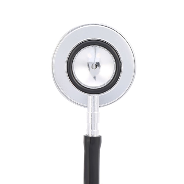 Multifunksjonelt stetoskop med dobbelt hode Estetoscopio Medical Health Care Tool Svart