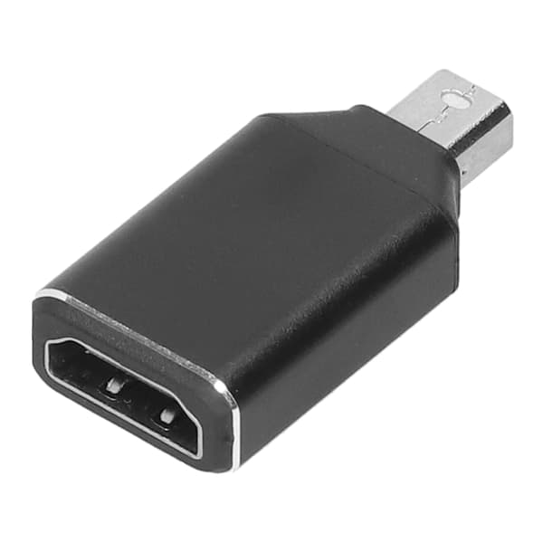 Mini DP til HD Multimedia Interface Adapter 1920x1080 DP Konverter til Computer/Projektor Sort