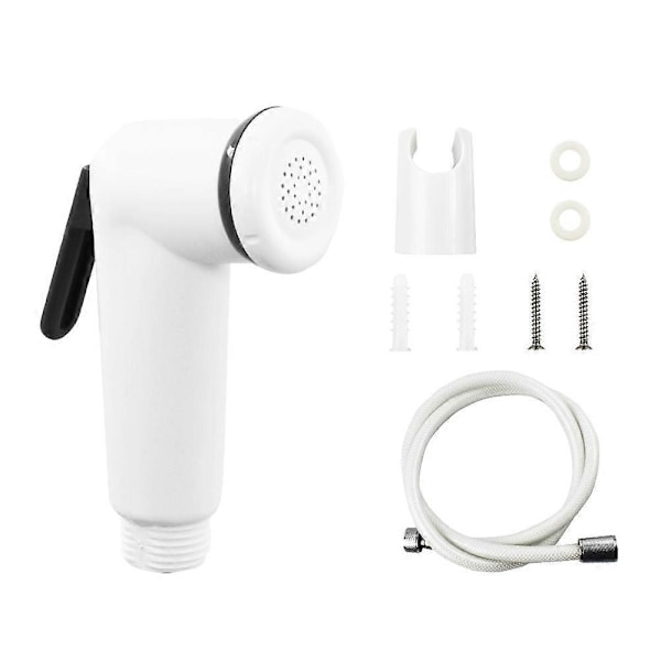 Hygienisk handdusch för WC, komplett WC-hygienpaket