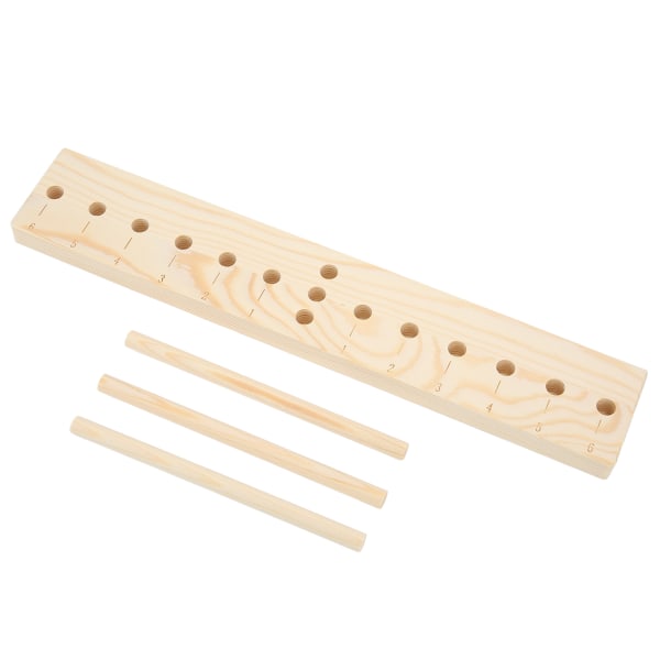 Bow Maker Multi Size Justerbar Skala Design Træbue Maker Kit med træpladestave til fremstilling af gør-det-selv-håndværk