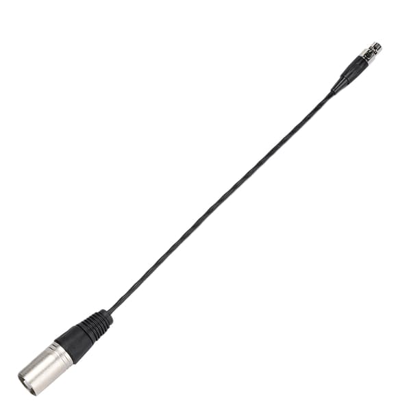 Full Copper Casing Mini XLR 3pin Hunn til Sink Legering Casing XLR 3pin Hann Audio Kabel