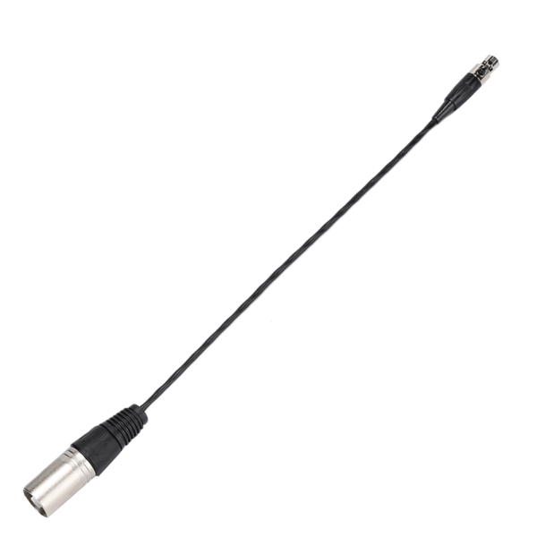Helt kopparhölje Mini XLR 3pin hona till zinklegering hölje XLR 3pin hane ljudkabel