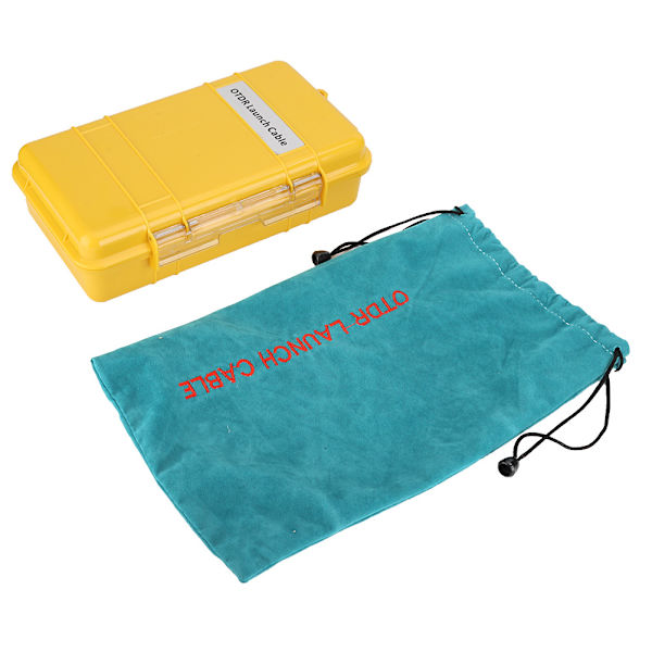 Fiber Optic OTDR Launch Cable Box Dead Zone Eliminator Fiberring Sc APC-Sc APC SM 1 km