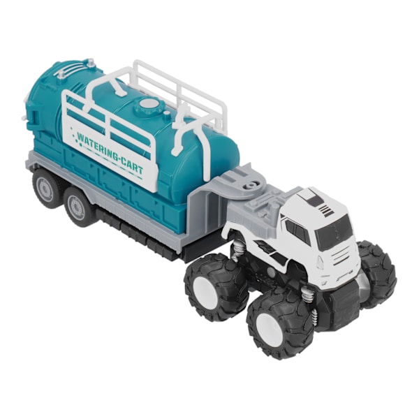 Børn Legering Engineering Køretøj Kid Drenge Simuleret Inertial Container Lastbil Legetøj Fødselsdag GaveGrøn