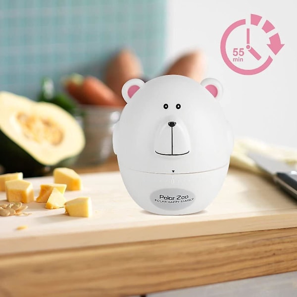 Sød Tegneserie Panda Køkken Timer - Sæt med 2 Stykker