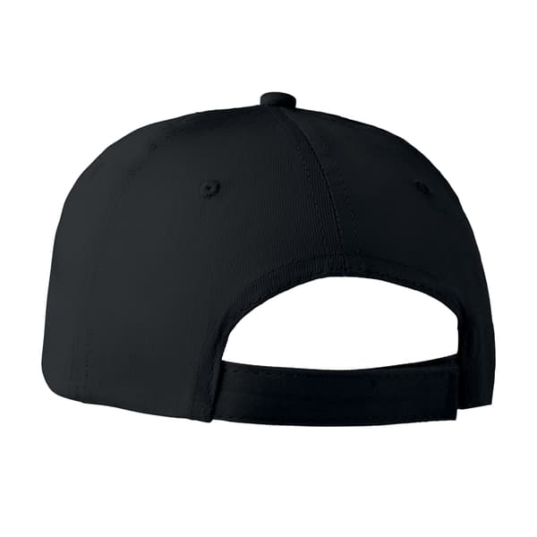 MidOcean Basie 6-panels caps One Size Svart Black Black One Size