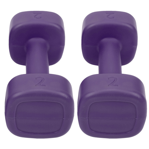 2 kpl 4 lb:n käsipainoa kuntoiluun, painonnostoon, kehonrakennukseen, joogaurheiluun, painonpudotusvälineet, violetti