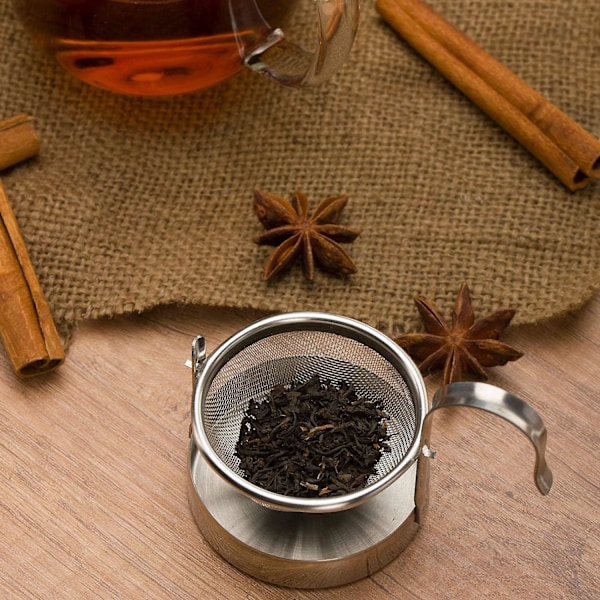 Teesiivilä/suodatin, pidikkeellä, Teatime, ruostumaton teräs