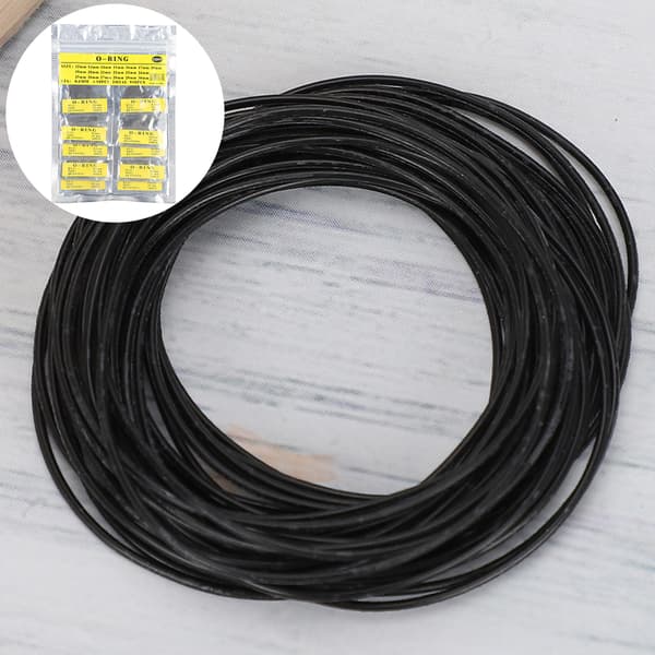 Vanntette runde urpakninger O-ring gummipakninger Urtilbehør 0,6 mm