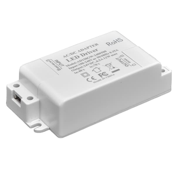 12W LED-driver lavspænding konstant strøm LED-strømforsyningstransformer til LED-lys