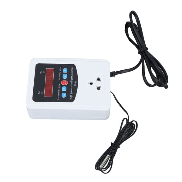 1500W Drivhus Temperaturregulator Digital Lufttemperaturregulator Termostat LCD Display 10A EU Stik 220V
