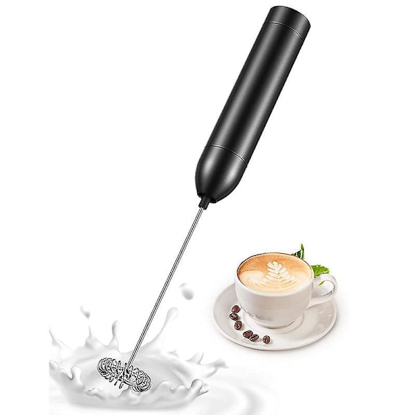 Elektrisk melkeskummer i rustfritt stål - Perfekt for kaffeskum og cappuccino