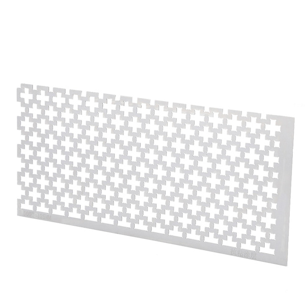 Rhinestone Maleri Lineal Firkantet Punkt DIY 5D Rustfrit Stål Værktøjssæt Kunst Tilbehør