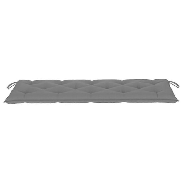 Havebænk Pude Grå 150x50x7cm Stof