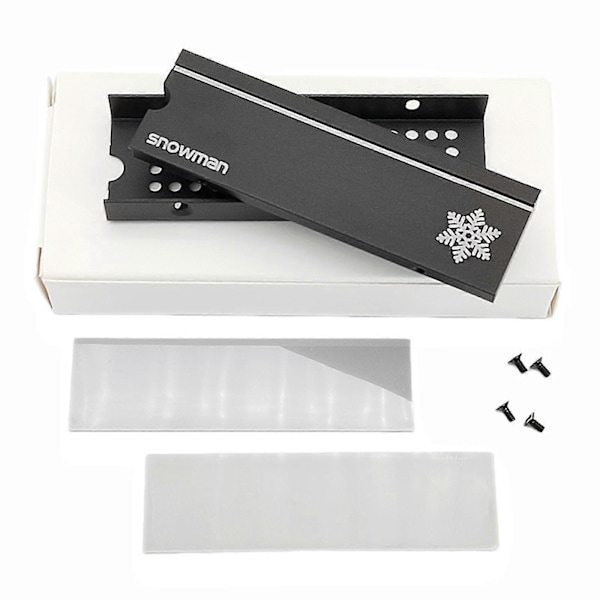 M2 2280 SSD Kylfläns Med Värmeledningsplatta Hårddisk Kylare Datortillbehör