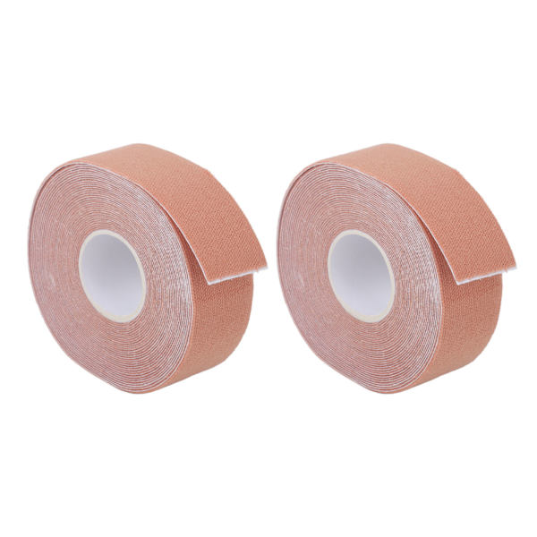 2 æsker Brystløftstapes Bryststøtte Boobytape BH Nipple Cover Bob Tape Beige til store bryster