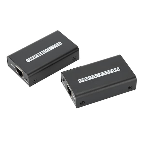 60M HD Multimedia Interface Enkeltkabel Extender HDMI Netværkstransmission 1080P EDID AU Stik
