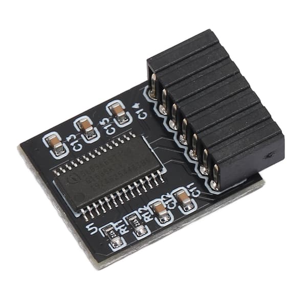 TPM 2.0 Modul 14Pin SPI Interface Stabil Høj Sikkerhed Holdbart Materiale TPM SPI Modul til Win 11 Bundkort