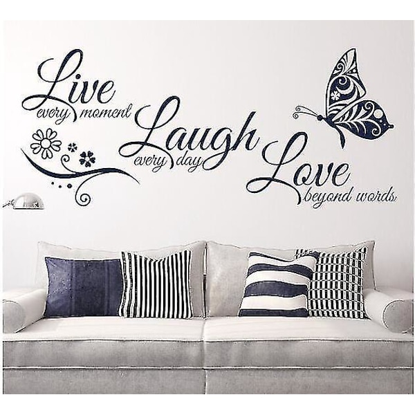 Inspirerande familjeväggdekaler för heminredning 57,9 cm X 26,9 cm