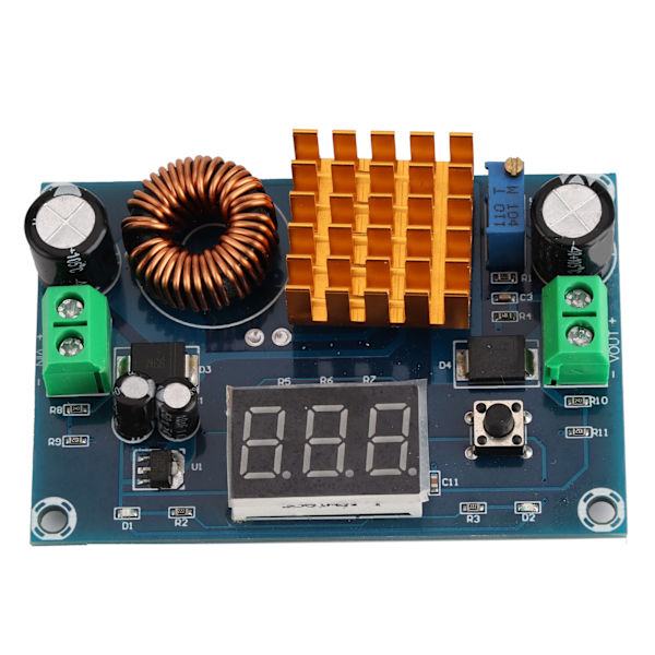 DCDC Digital Boost Modul Høj Effekt Step-up Konverterkort 4-35V til 5-45V 5A