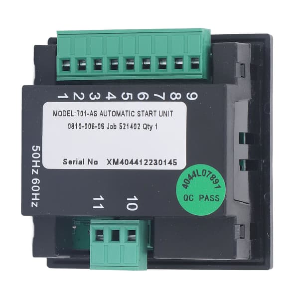 Generatorstyring Manuel Auto Start Nødstop LED Fejlindikation Generatorstyringsmodul med Nøgler DC8‑35V