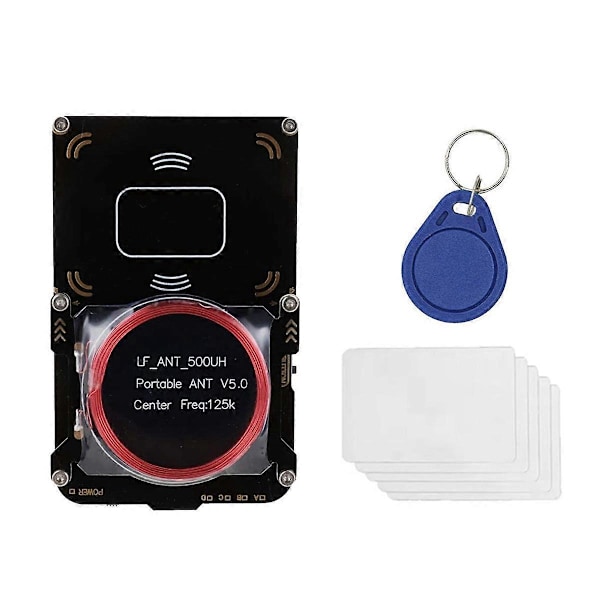 Proxmark3 RFID Kortlæser IC/ID Nøgle Skriver RFID Duplikator Sort