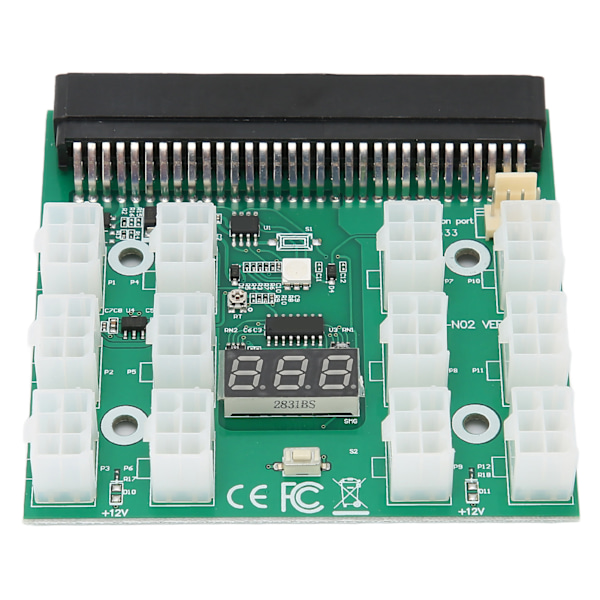 Adapterkort Server Strømforsyning 1200w 750w Adapterkort til 6pin Adapterkort 12V Grafikkort Strømforsyning