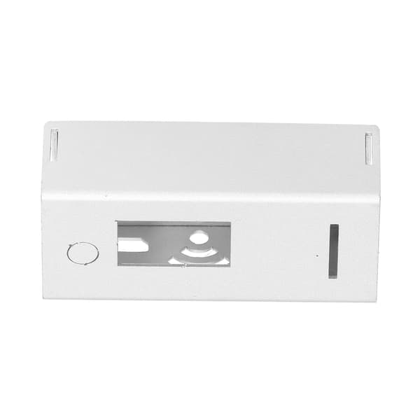 Beskyttende skal af aluminiumslegering til Raspberry Pi W Sølv