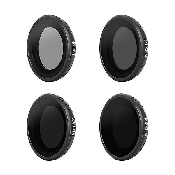 4-pack Linssfilterset för Go 3S Action Kameralins