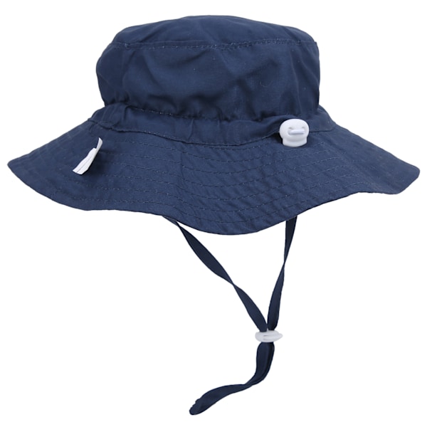 Børne Bucket Hat Unisex Baby Boy Girl Udendørs Justerbar Strand Cap Bucket Hat Mørkegrøn M