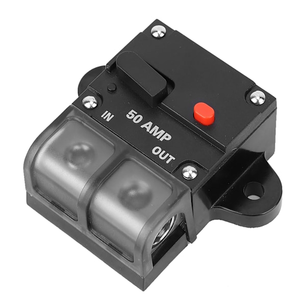 12-42 VDC Heavy Duty Bil Auto Reset Inline Circuit Breaker Selvrecovery Sikring (50A)