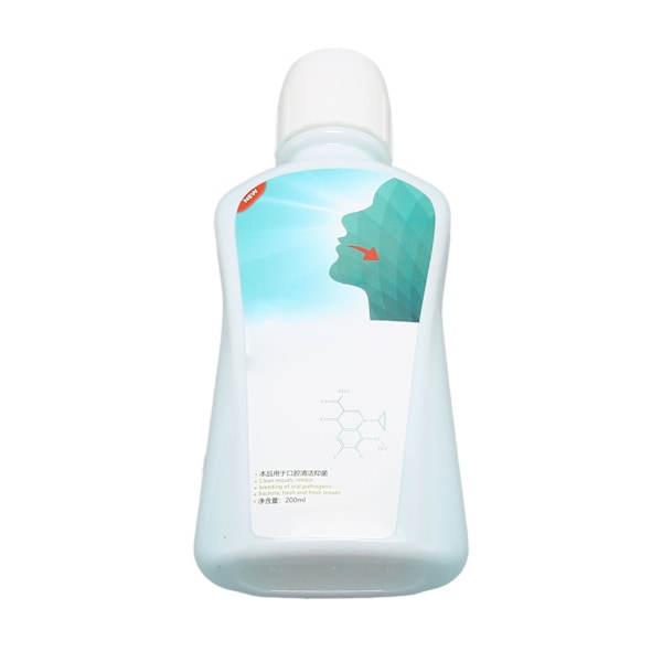 200ML Suuvesi Liuos Raikastaa Hengityksen Lievä Minttu Kaava Syväpuhdistus Viileä Tuntuma Hajunpoisto Moush Huuhtelu