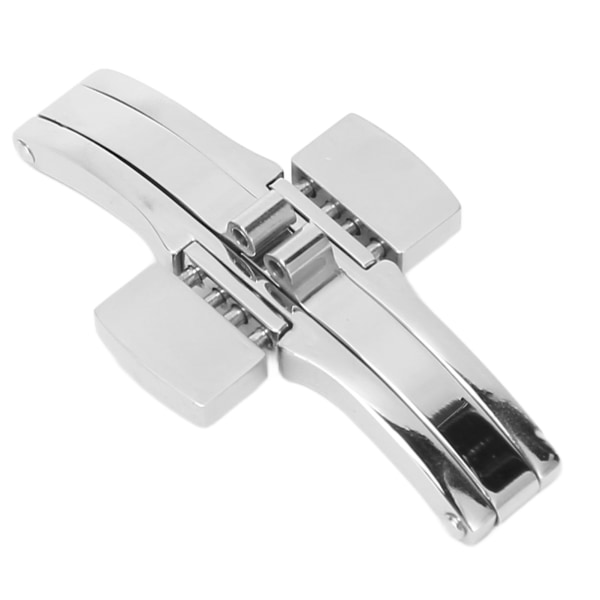 2,5-3 mm watch i rostfritt stål, utbyte med snäpplås Klockbandslås 3 X 15